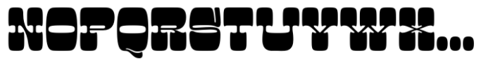 Round Timber Font LOWERCASE