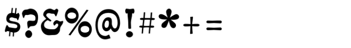 RoundWhy Bold Font OTHER CHARS