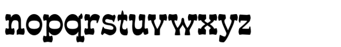 RoundWhy Bold Font LOWERCASE