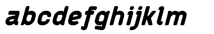 Rounded Konstructa Extra Bold Italic FONT