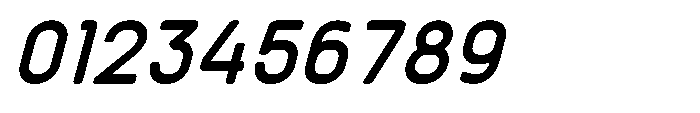Rounded Konstructa Semi Bold Italic Font OTHER CHARS