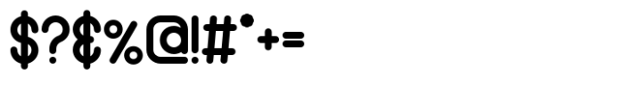 Roundion Font OTHER CHARS