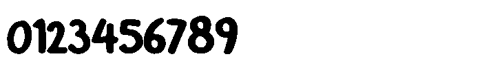 Roundish Comic Font OTHER CHARS