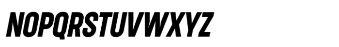 Roundkey Bold Oblique Font UPPERCASE