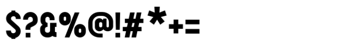 Roundkey Bold Font OTHER CHARS