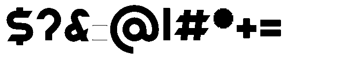 Roundmar 01 Black Font OTHER CHARS