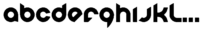 Roundmar 01 Black Font UPPERCASE