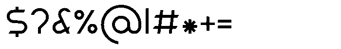 Roundmar 01 Bold Font OTHER CHARS