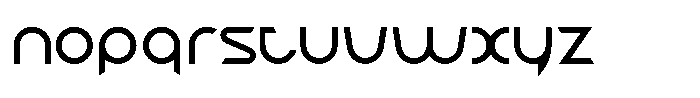 Roundmar 01 Bold Font LOWERCASE