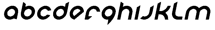 Roundmar 01 Extra Bold Italic Font UPPERCASE