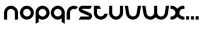 Roundmar 01 Extra Bold Font LOWERCASE
