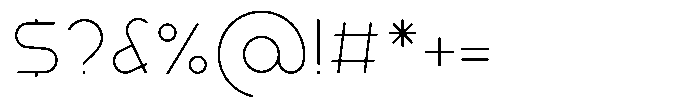 Roundmar 01 Regular Font OTHER CHARS