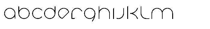 Roundmar 01 Regular Font UPPERCASE