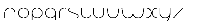 Roundmar 01 Regular Font LOWERCASE