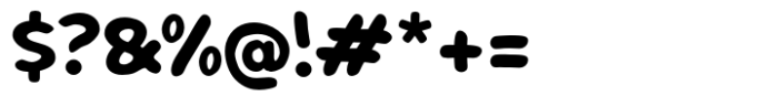 Roundyo Regular Font OTHER CHARS
