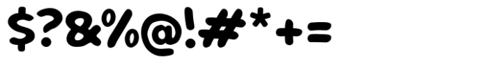 Roundyo Script Font OTHER CHARS