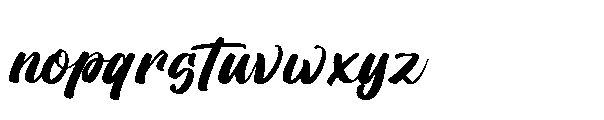 Routhen Joykats Regular Font LOWERCASE