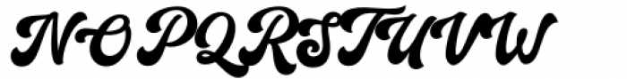 Routhers Regular Font UPPERCASE