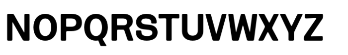 Routine Bold Extended Font UPPERCASE