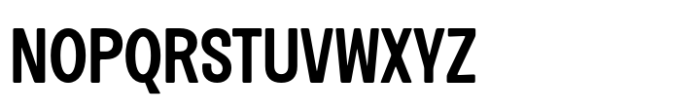 Routine Medium Condensed Font UPPERCASE