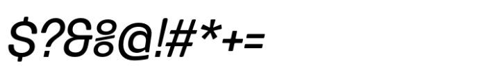 Routine Regular Extended Italic Font OTHER CHARS