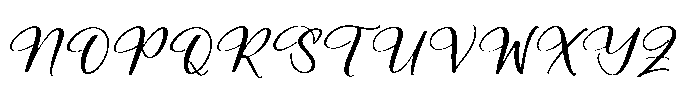 Routisan Darling Regular Font UPPERCASE