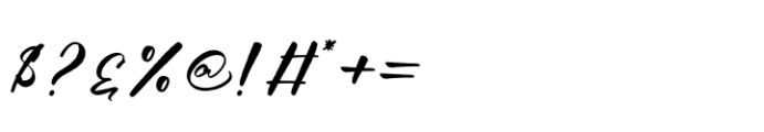 Routya Manila Regular Font OTHER CHARS