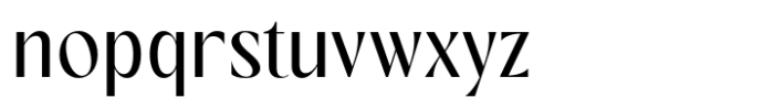 Rovaney Medium Font LOWERCASE