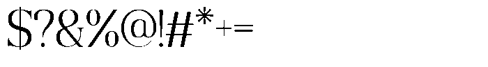 Rovelenca Font OTHER CHARS