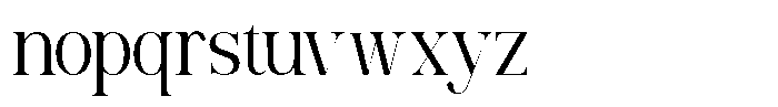 Rovelenca Font LOWERCASE