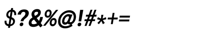 Rovelle Uno Bold Italic Font OTHER CHARS