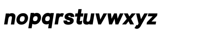 Rovelle Uno Heavy Italic Font LOWERCASE