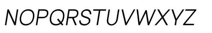 Rovelle Uno Light Italic Font UPPERCASE