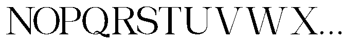 Roviane Font UPPERCASE