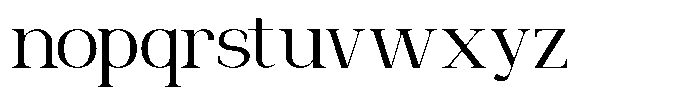 Roviane Font LOWERCASE