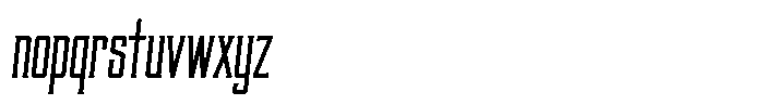 Rovyelle Bold-Italic Font LOWERCASE