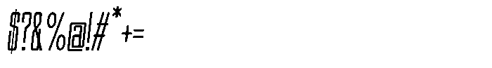 Rovyelle Regular-Italic Font OTHER CHARS