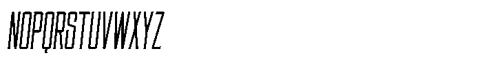 Rovyelle Regular-Italic Font UPPERCASE