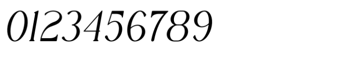 Rowan Narrow 5 Italic Font OTHER CHARS