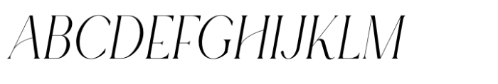 Rowan Narrower 2 Italic Font UPPERCASE