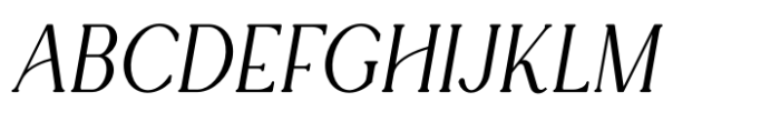 Rowan Narrower 6 Italic Font UPPERCASE