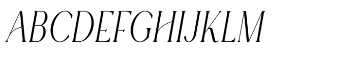 Rowan Narrowest 3 Italic Font UPPERCASE