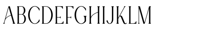 Rowan Narrowest 4 Styled Font UPPERCASE