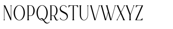 Rowan Narrowest 4 Styled Font UPPERCASE