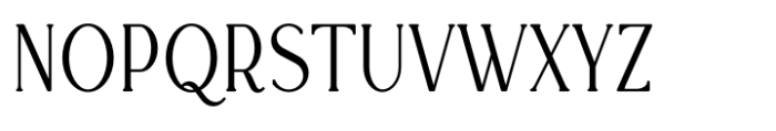 Rowan Narrowest 6 Styled Font UPPERCASE