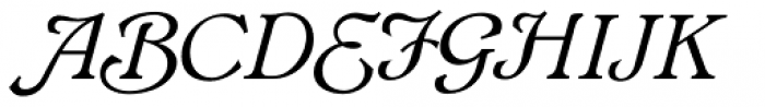 Rowan Oak NF Italic Font UPPERCASE