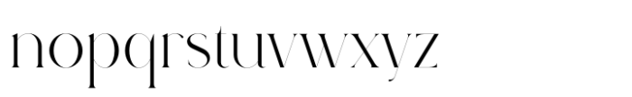 Rowan Regular 1 Font LOWERCASE