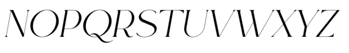 Rowan Regular 2 Italic Font UPPERCASE