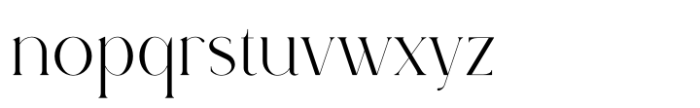 Rowan Regular 2 Font LOWERCASE