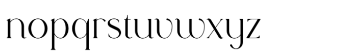 Rowan Regular 3 Styled Font LOWERCASE